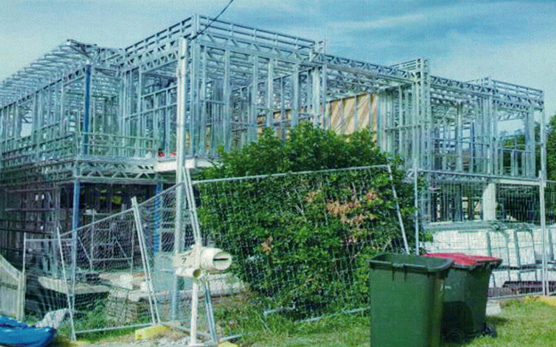 澳大利亚丹街11号施工现场照片